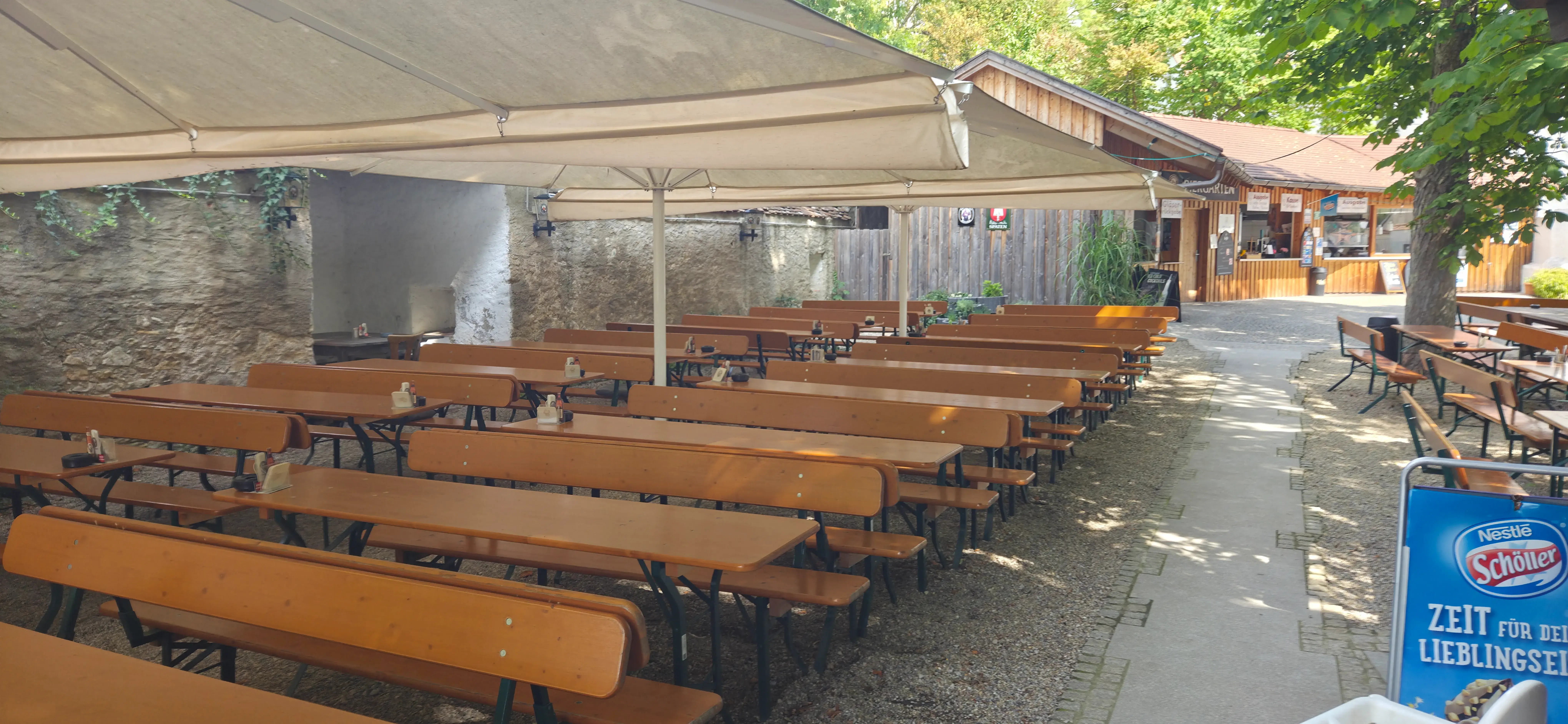 Impression aus dem Klosterbiergarten Biburg, Bild 8