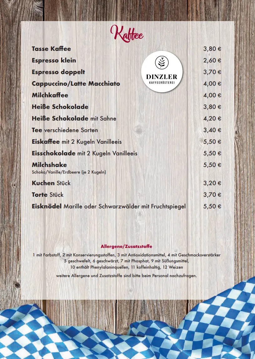 Speisekarte Seite 4
