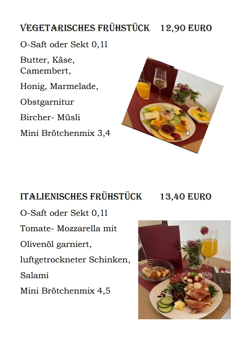 Café-Speisekarte Seite 4